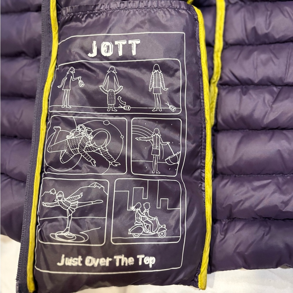 Women's Purple JOTT puffer jacket xl - Picture 5 of 7